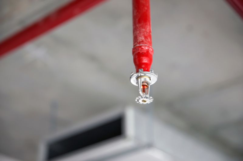 Fire Sprinkler System Close-up